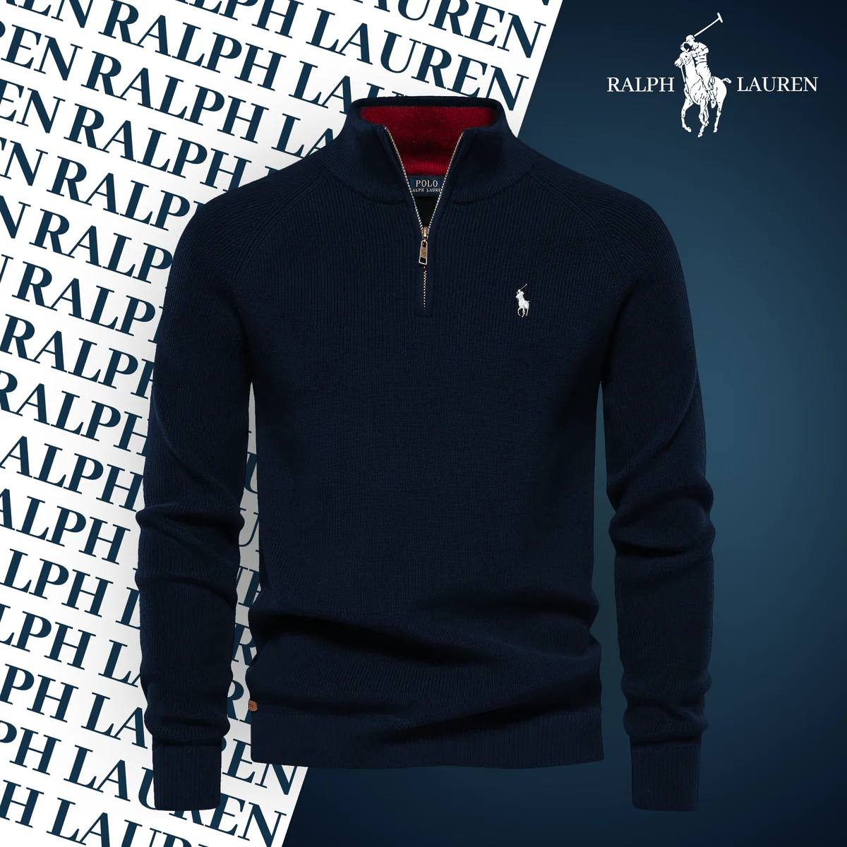 Pull Col Zippé
