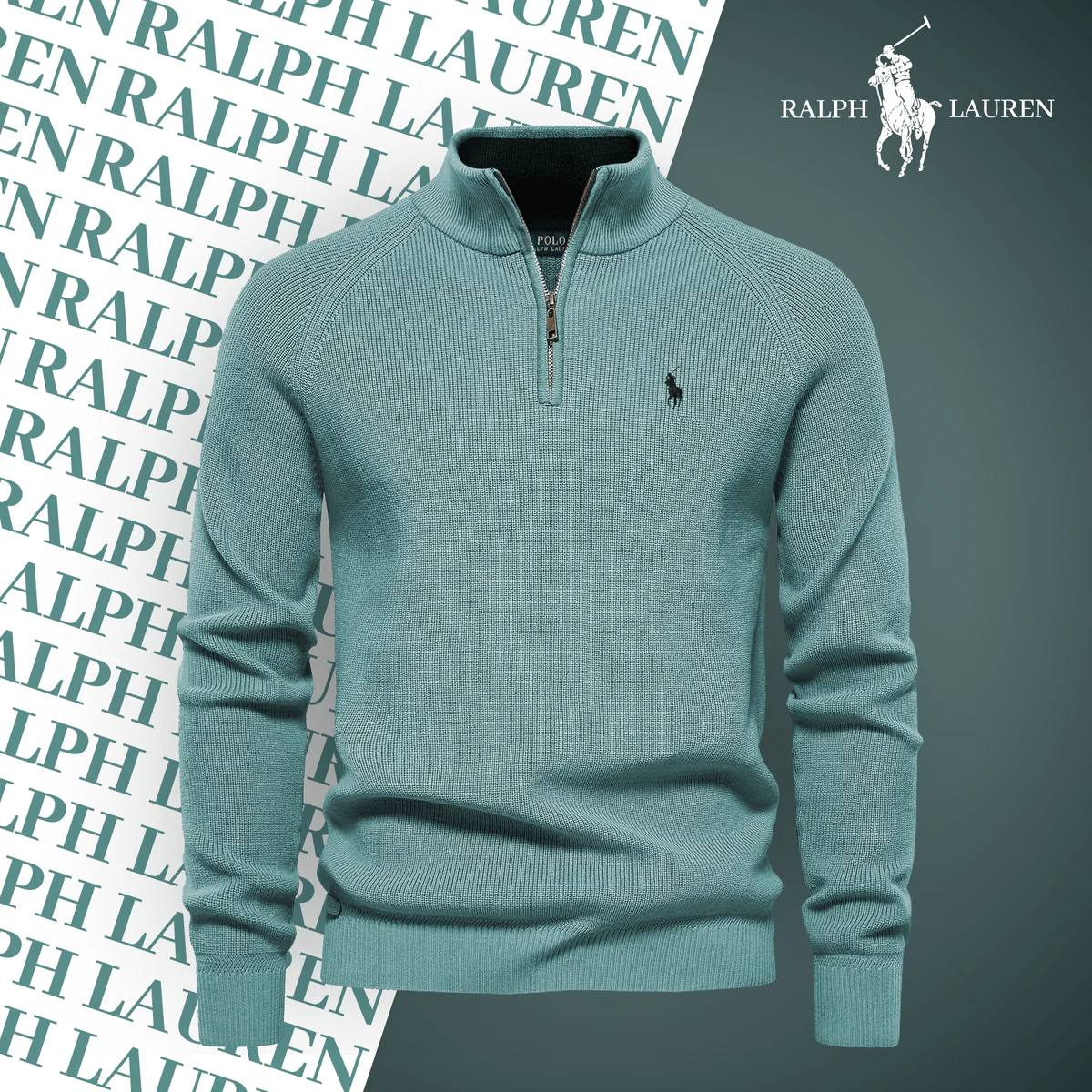 Pull Col Zippé