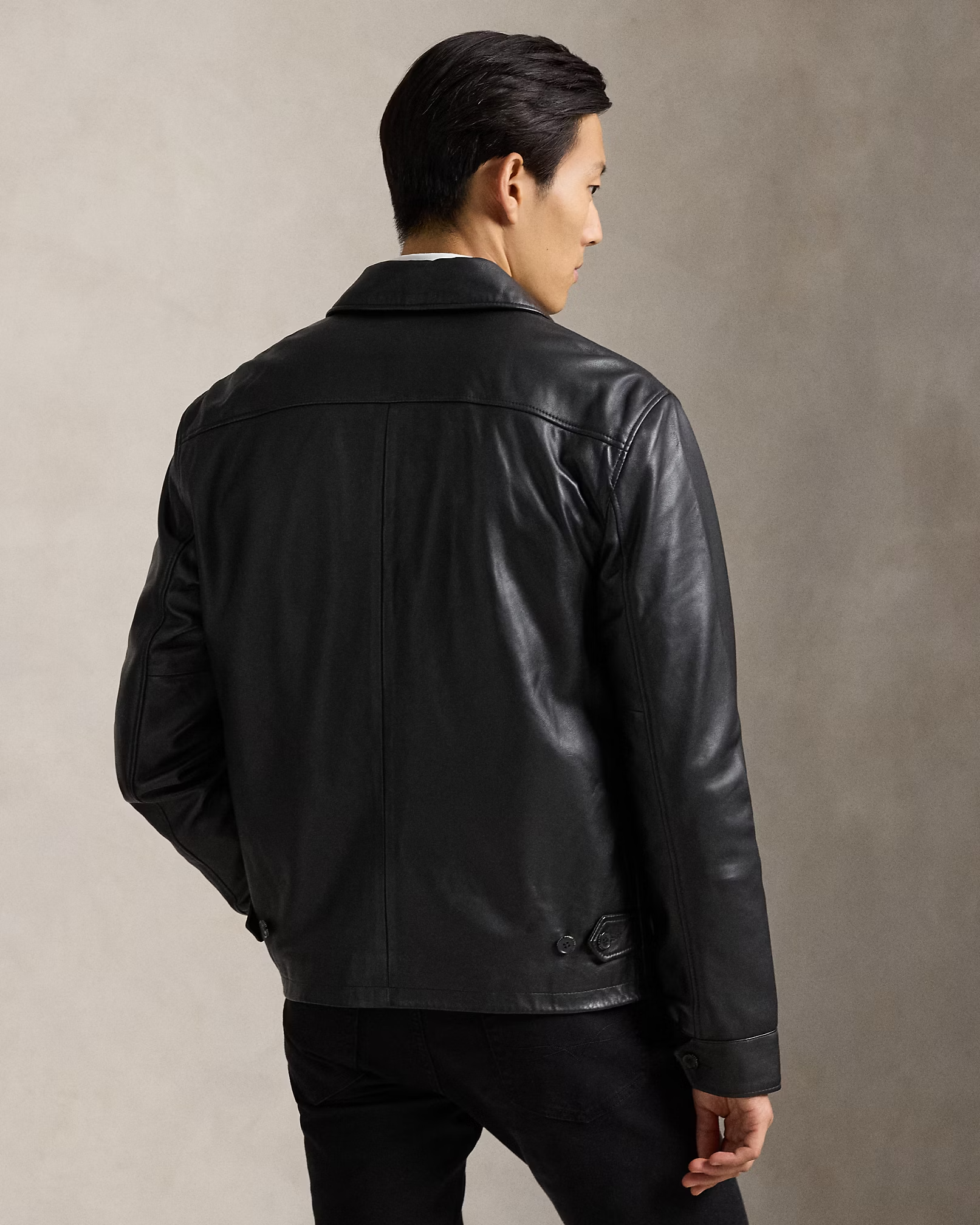 VESTE EN CUIR